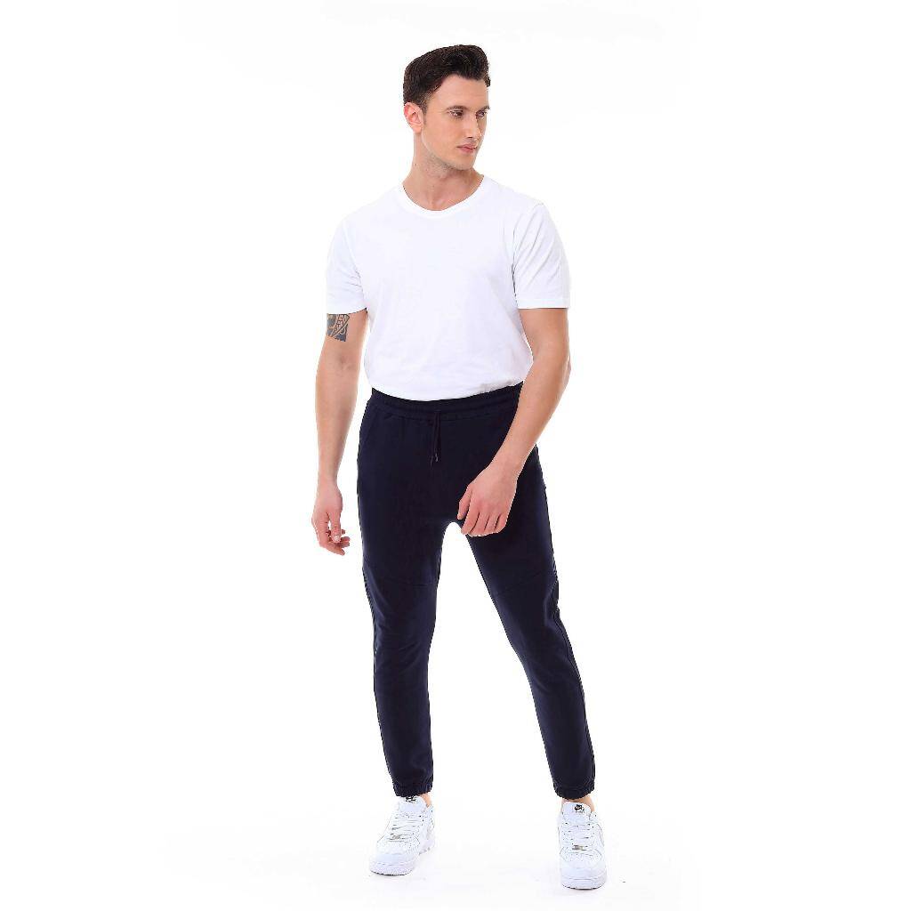 Erkek Tek Alt Eşofman Jogger Lacivert 1064 - 3