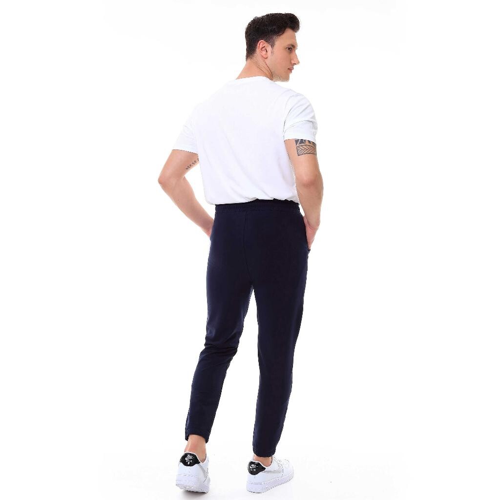 Erkek Tek Alt Eşofman Jogger Lacivert 1064 - 5