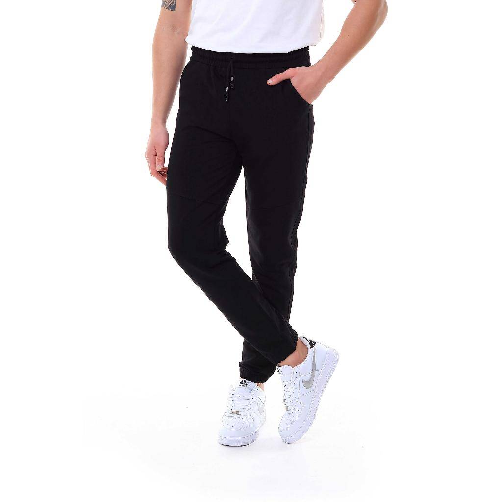 Erkek Tek Alt Eşofman Jogger Siyah 1064 - 1