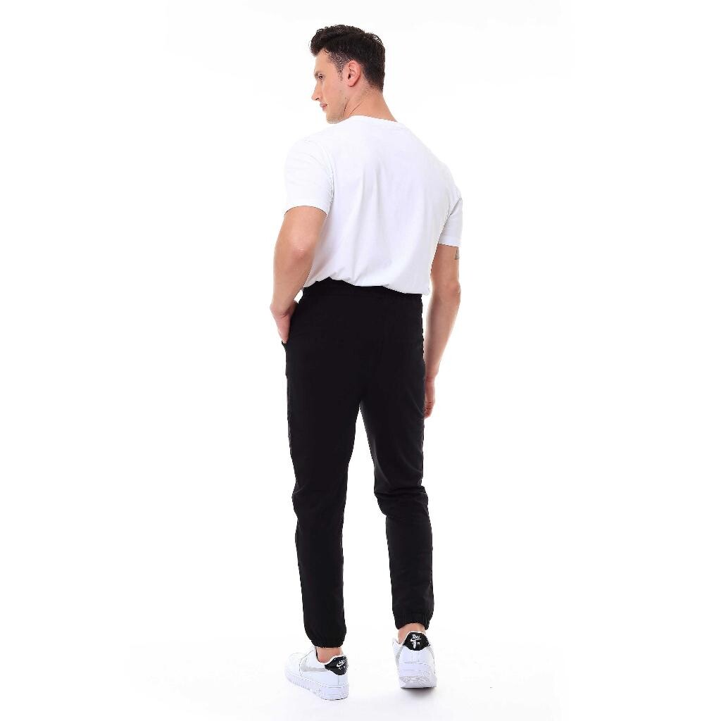 Erkek Tek Alt Eşofman Jogger Siyah 1064 - 5