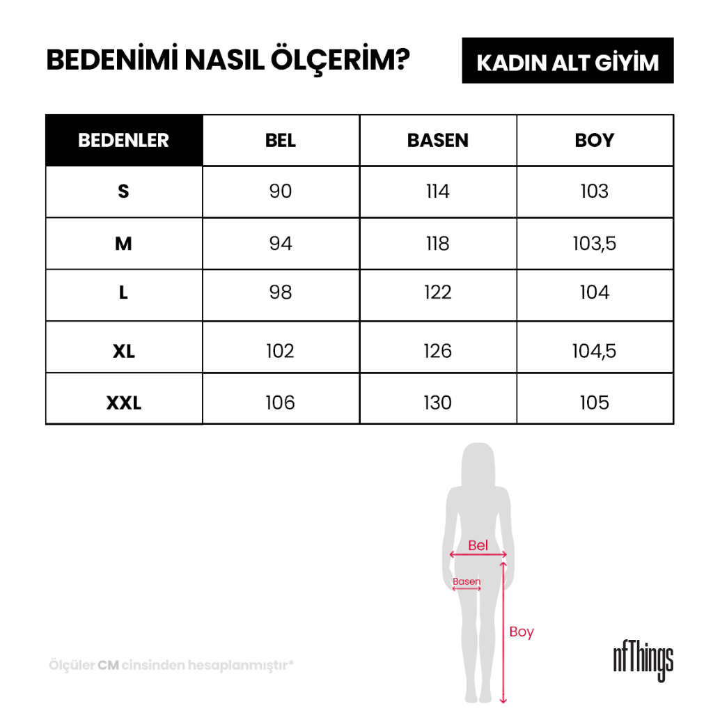 Kadın Bol Kesim Jogger Tek Alt Eşofman Bordo 3004 - 6